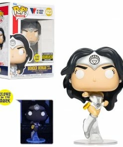 K-Dog & Fish DC: WONDER WOMAN 80TH ANNIVERSARY - WONDER WOMAN (WHITE LANTERN) GLOW (EXCLUSIVE)