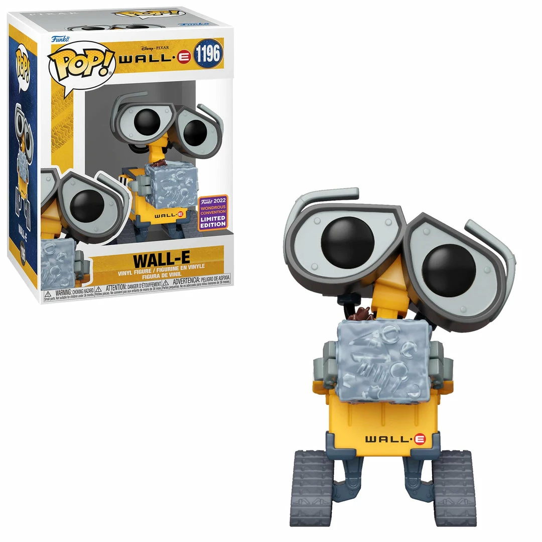 K-Dog & Fish DISNEY: WALL-E (WITH TRASH CUBE) EXCLUSIVE) Funko POP! Exclusives 1 K-Dog & Fish DISNEY: WALL-E (WITH TRASH CUBE) EXCLUSIVE) Funko POP! Exclusives