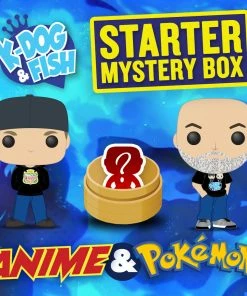 K-DOG & FISH STARTER MYSTERY BOX - ANIME & POKEMON