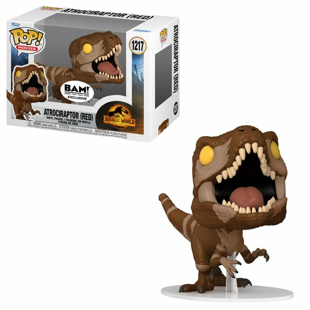 K-Dog & Fish Funko POP! Exclusives JURASSIC WORLD: DOMINION - ATROCIRAPTOR (RED) EXCLUSIVE 1 K-Dog & Fish Funko POP! Exclusives JURASSIC WORLD: DOMINION - ATROCIRAPTOR (RED) EXCLUSIVE