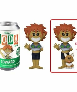K-Dog & Fish FUNKO SODA CAN: VINYL FIGURE - COWBOY BEBOP: EDWARD (LIMITED 6,000)