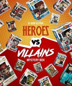 K-DOG & FISH: HEROES VS VILLAINS MYSTERY BOX (SOLD OUT) Mystery Boxes!