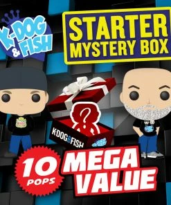 Starter Mystery Boxes K-DOG & FISH STARTER MYSTERY BOX - MEGA VALUE - 10 POPS!