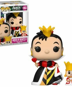K-Dog & Fish Movies DISNEY: ALICE IN WONDERLAND - 70TH ANNIVERSARY - QUEEN OF HEARTS (WITH KING) (BOX IMPERFECTIONS)