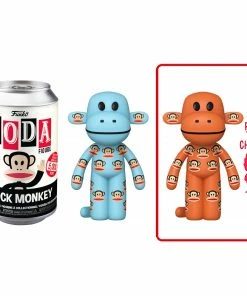 K-Dog & Fish FUNKO SODA CAN: VINYL FIGURE - PAUL FRANK: SOCK MONKEY (LIMITED 5,000)
