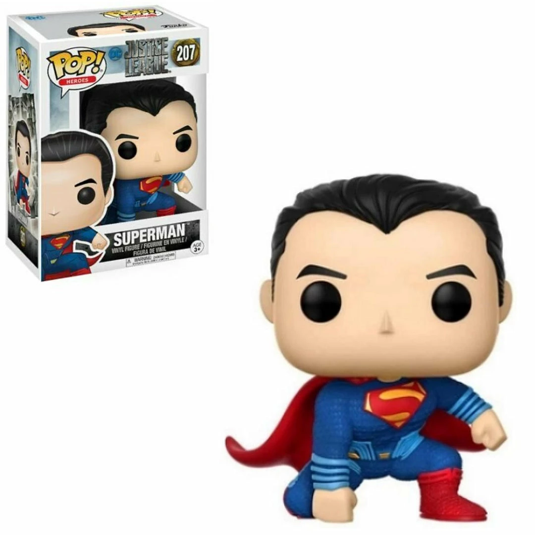 K-Dog & Fish DC: JUSTICE LEAGUE - SUPERMAN (2017) BOX 207 Hard To Find Pops 1 K-Dog & Fish DC: JUSTICE LEAGUE - SUPERMAN (2017) BOX 207 Hard To Find Pops